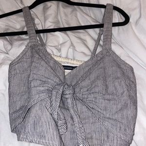 Abercrombie & fitch tie top